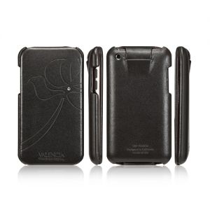  SGP Leather Case Valencia Swarovski Series Black for iPod touch 4G (SGP07147)